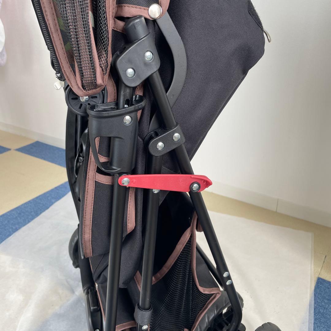 ペットキャリーカート 収納ポケット付き 小型犬 中型犬 猫 犬 カート 軽量