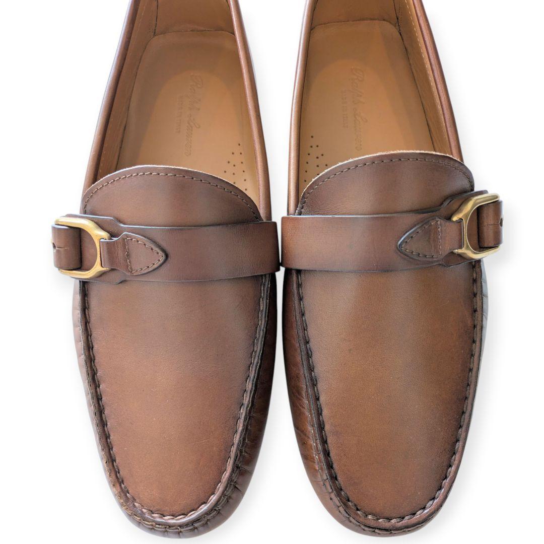 【新品】RALPH LAUREN PURPLE LABEL ドライビングシューズ