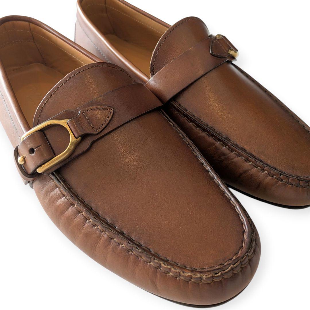 【新品】RALPH LAUREN PURPLE LABEL ドライビングシューズ