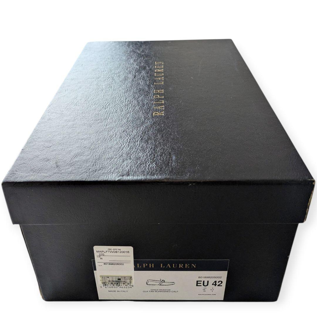 【新品】RALPH LAUREN PURPLE LABEL ドライビングシューズ
