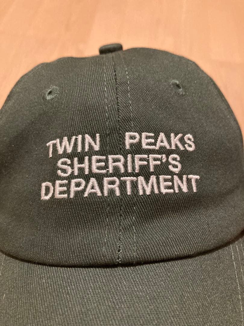 SCRT社　TWIN PEAKS キャップ　イギリスインディーストリートブランド