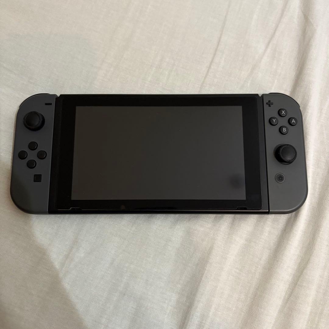 Nintendo Switch 本体 グレー Joy-Con 充電ケーブル 付き