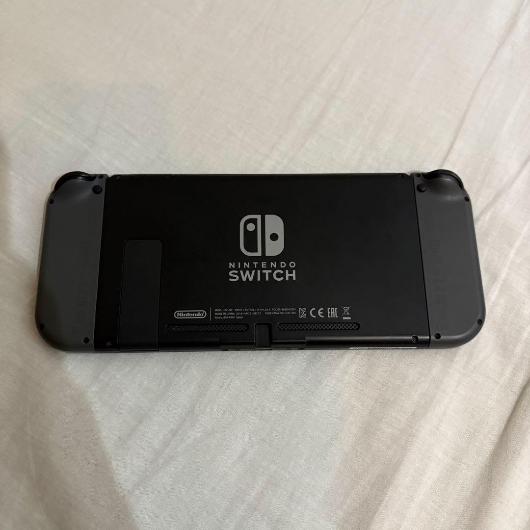 Nintendo Switch 本体 グレー Joy-Con 充電ケーブル 付き
