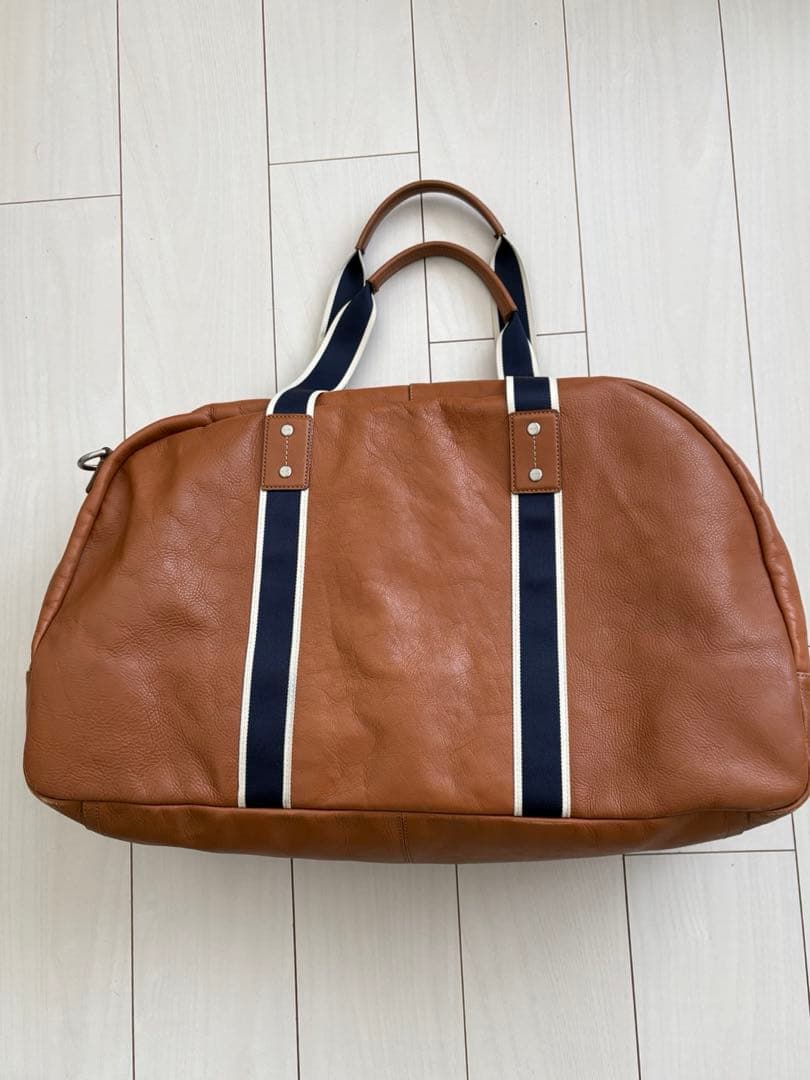 COACH コーチ ヘリテージ ダッフル ボストンバッグ レザー ブラウン