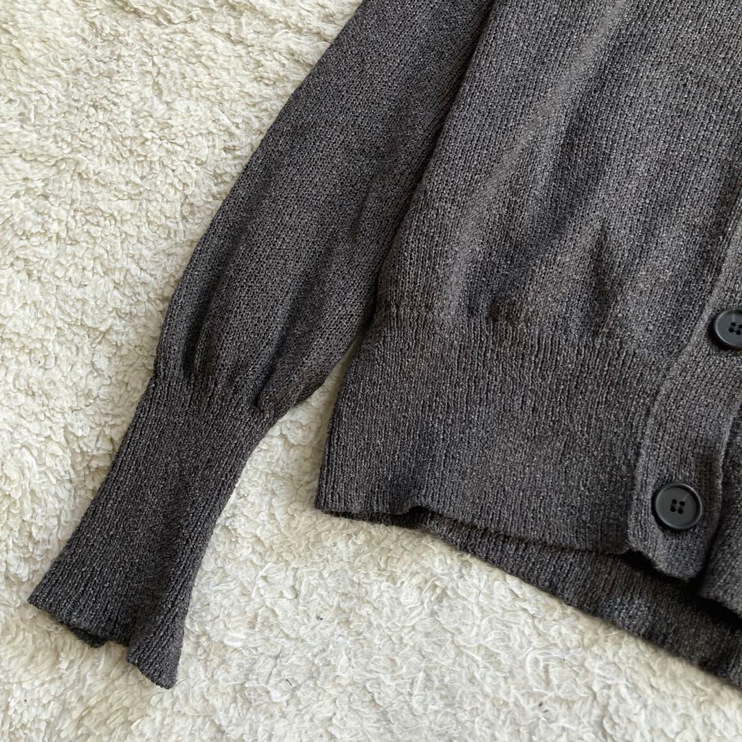 未使用級・24SS・完売品✨Whim Gazette　ペーパーヤーンカーディガン