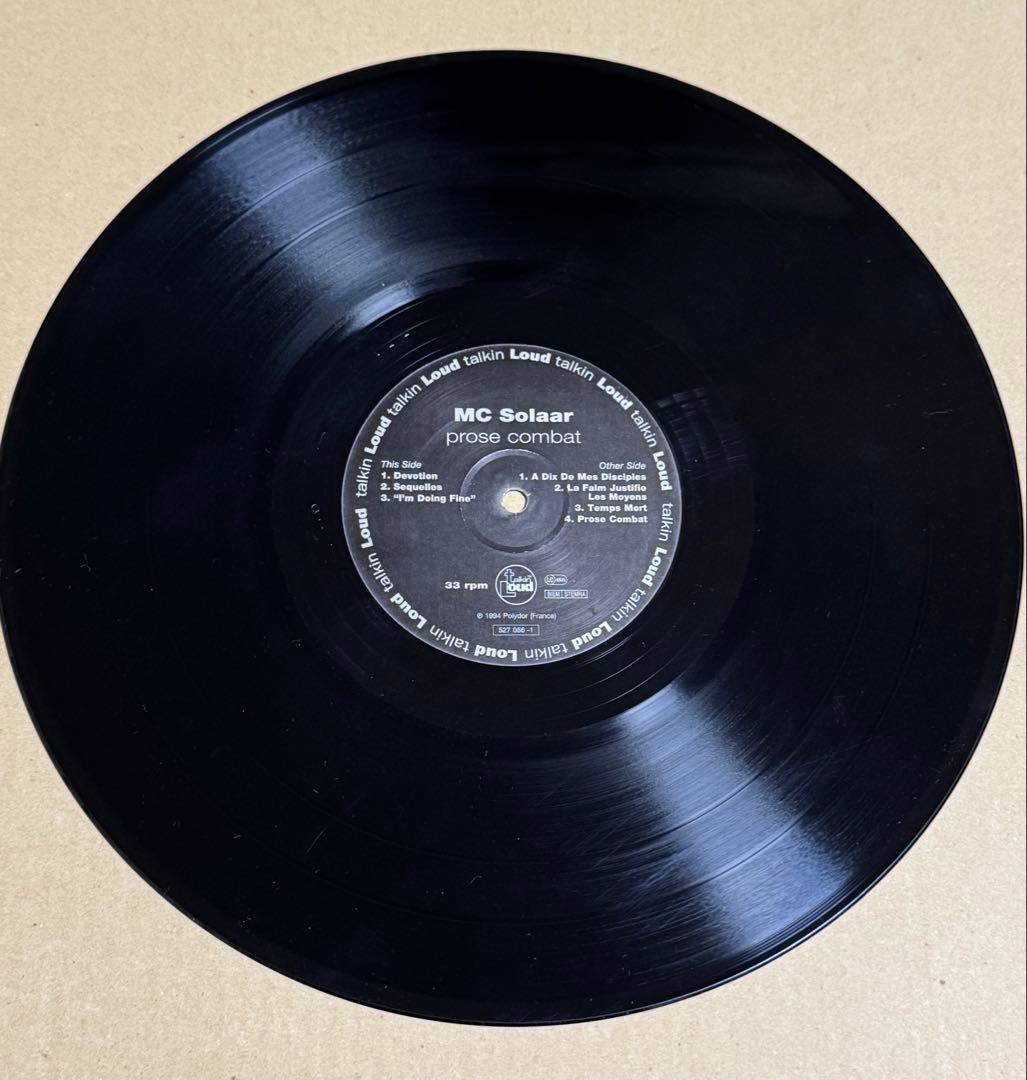 MC SOLAAR / Prose Combat Vinyl [LP] 2枚組