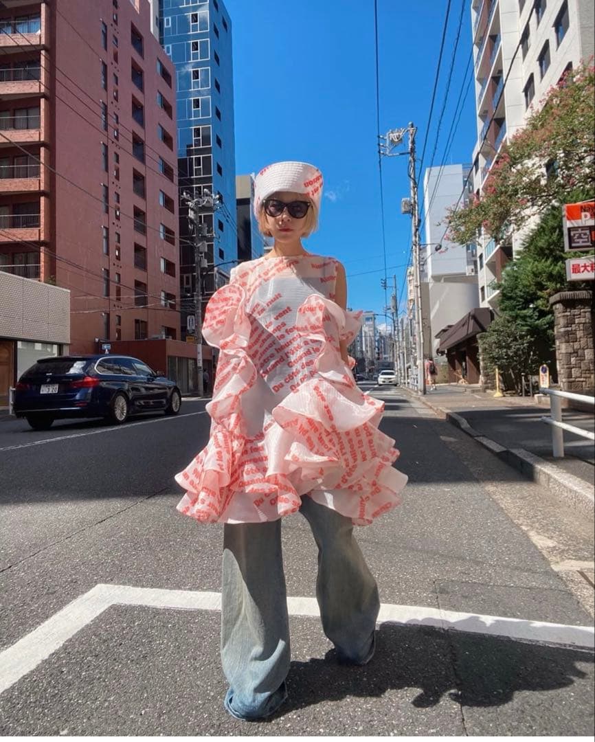 viviano シアー フリル トップス ヴィヴィアーノ ワンピース