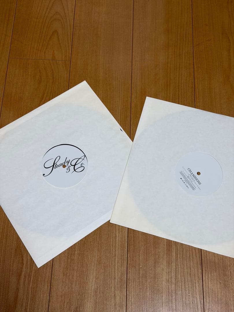 CHAMBERS レコード ホワイトカバー　steady&co