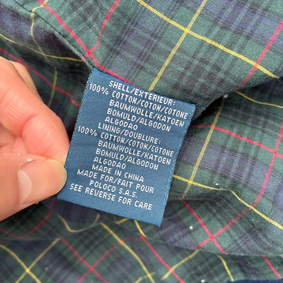 Polo Ralph Lauren スウィングトップ L ネイビー　美品 リブ付