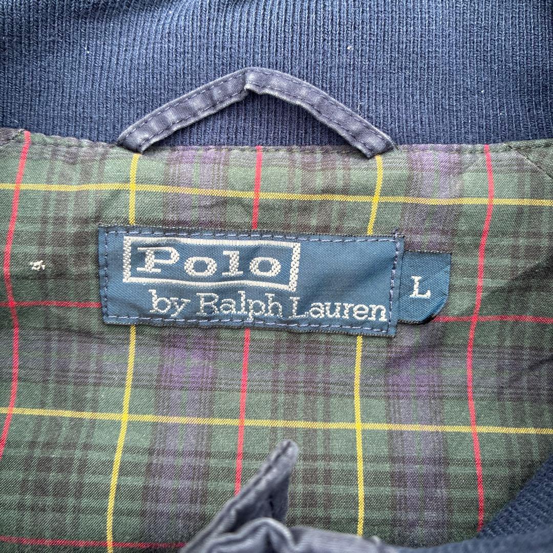 Polo Ralph Lauren スウィングトップ L ネイビー　美品 リブ付