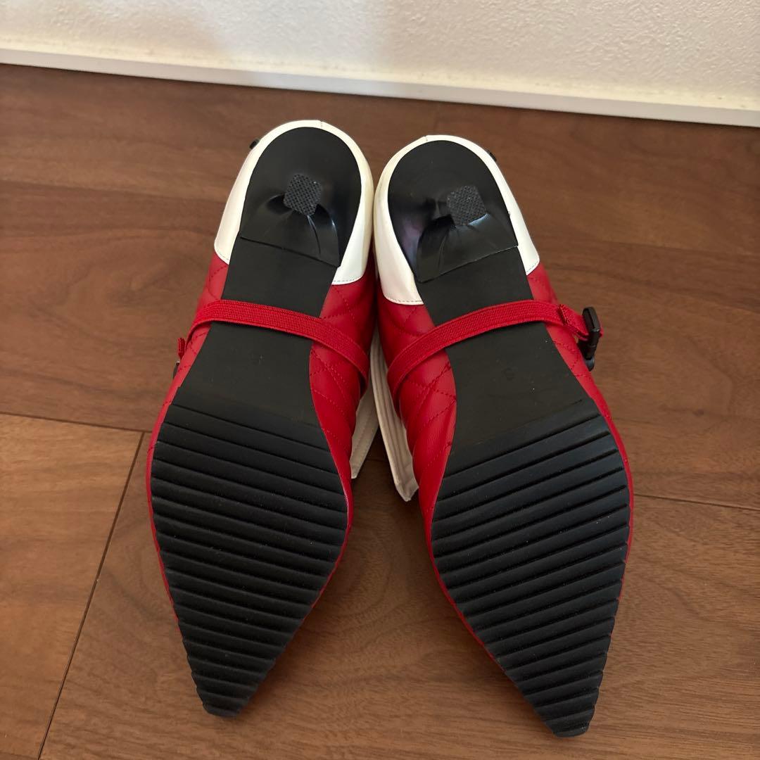 靴 RinoBLANC SHORT BOOTS & NUTMEG HEELS