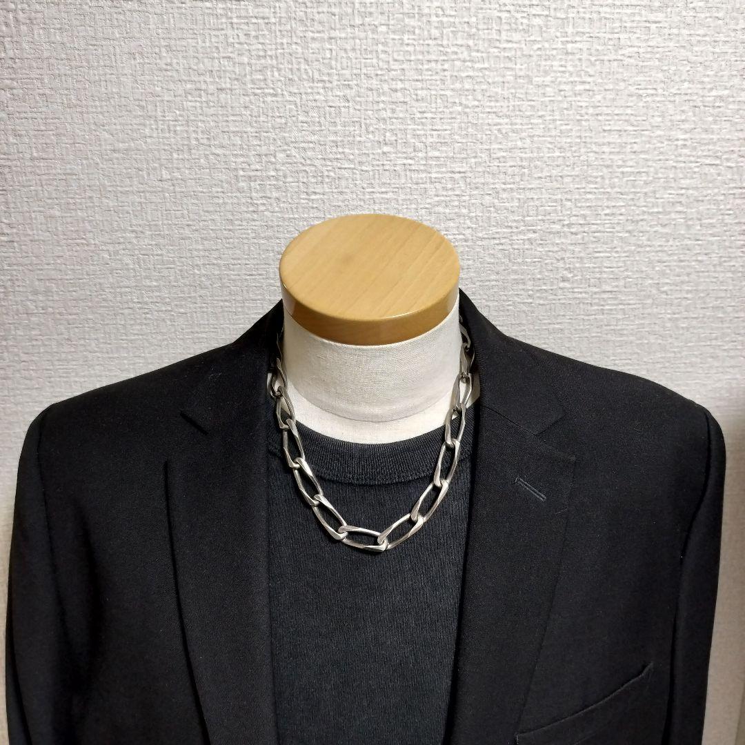 GUCCI 極太 ネックレス シルバー 925 グッチ 銀