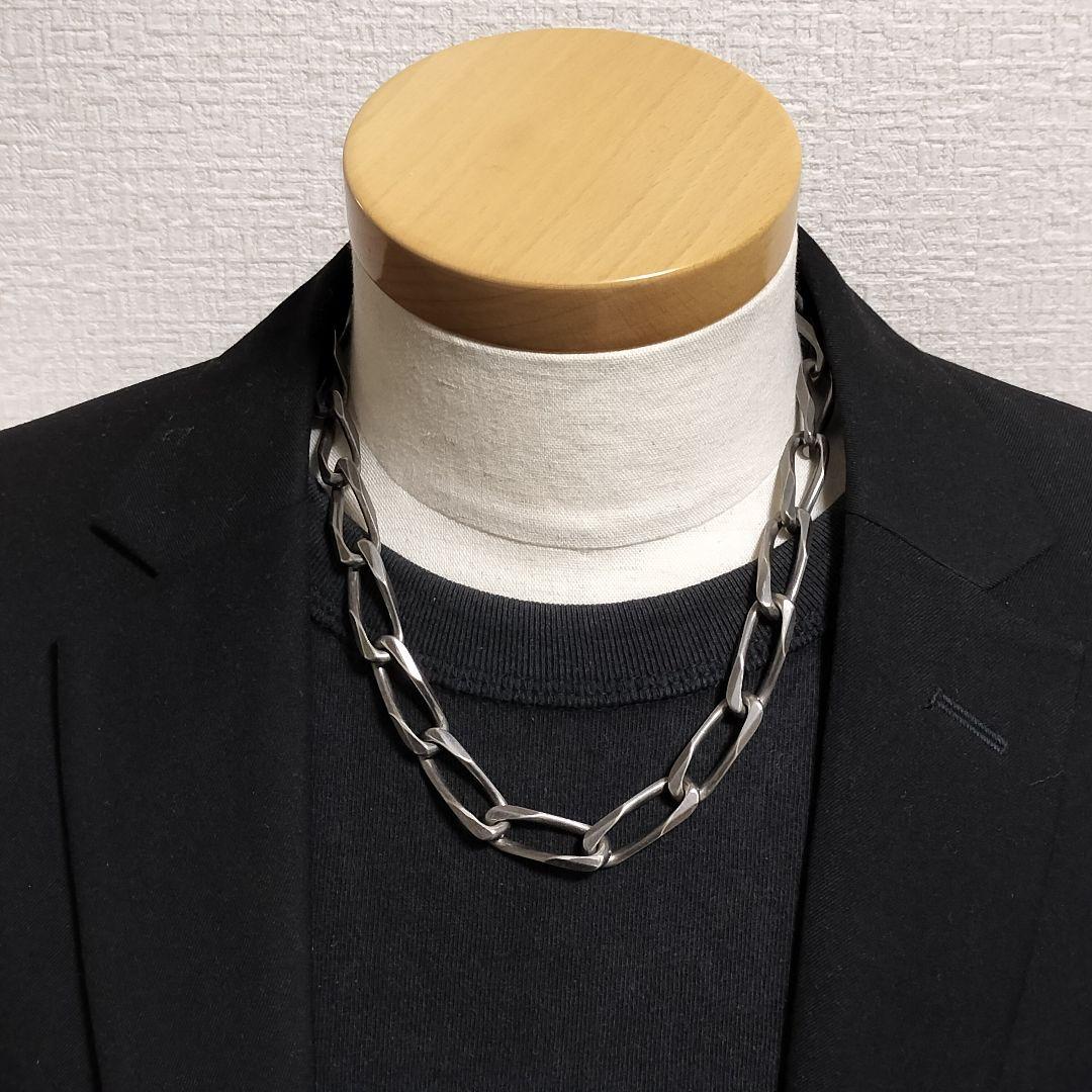 GUCCI 極太 ネックレス シルバー 925 グッチ 銀