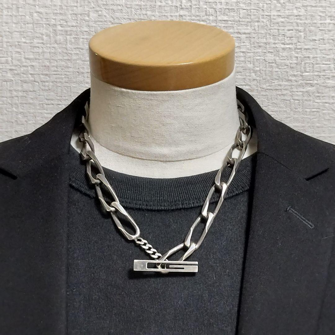 GUCCI 極太 ネックレス シルバー 925 グッチ 銀