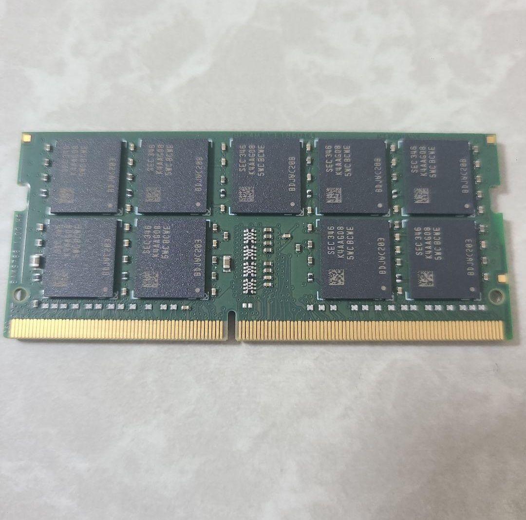 メモリー 32GB DDR4-3200 ECC SO-DIMM