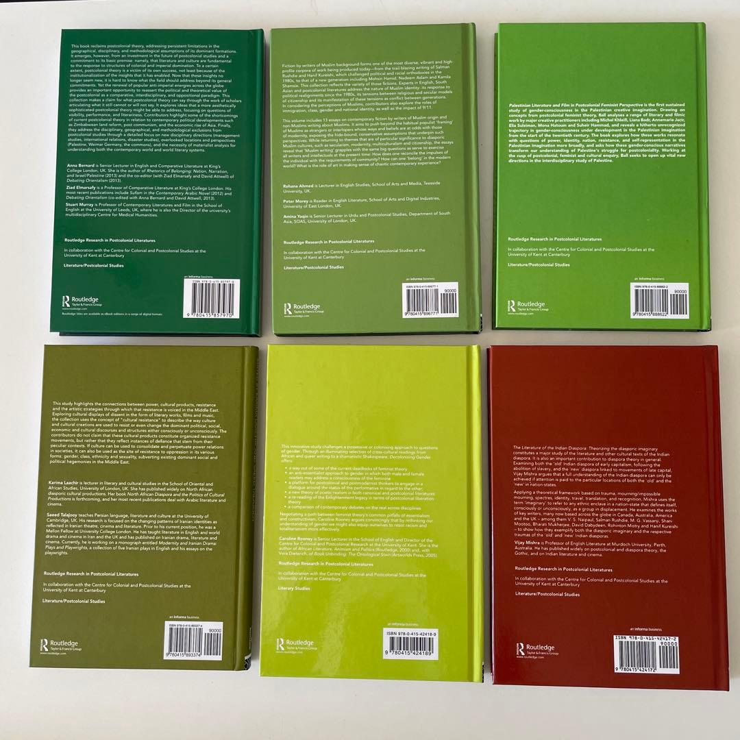 新品14冊　Routledge Postcolonial Literatures