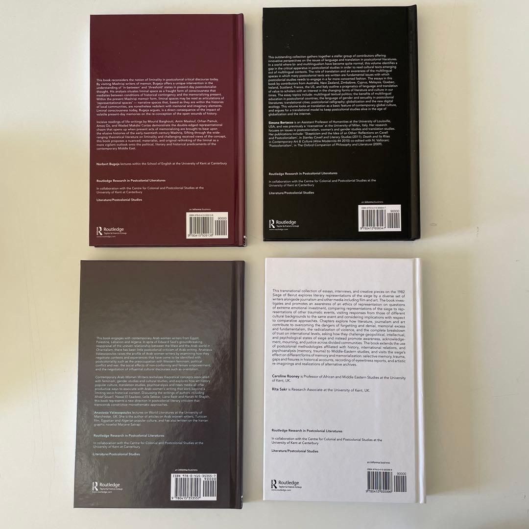 新品14冊　Routledge Postcolonial Literatures