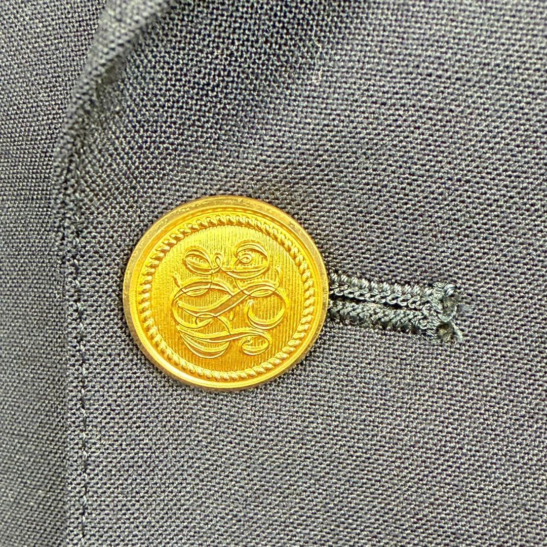 ✨美品✨ジェイプレス 紺ブレ 金ボタン ダブル ジャケット ネイビー テーラード
