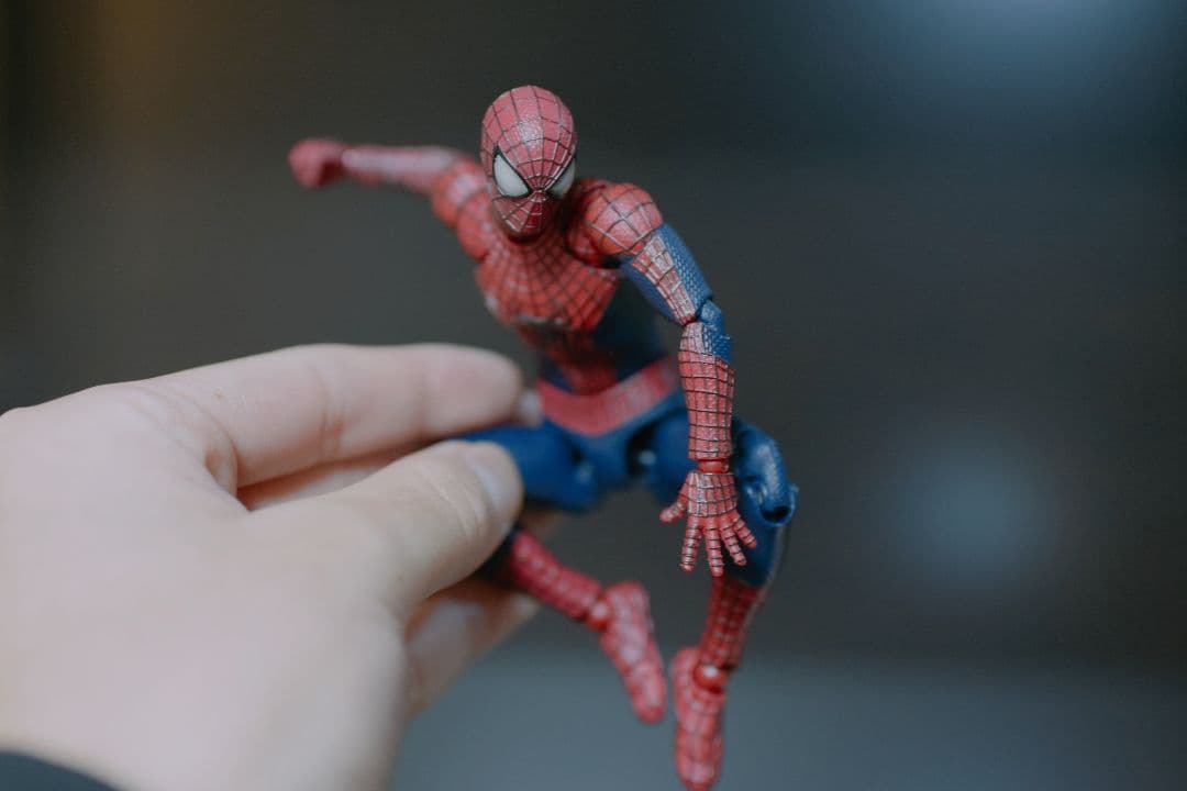 ラスト2点　MAFEX　アメイジングスパイダーマン　カスタムヘッド