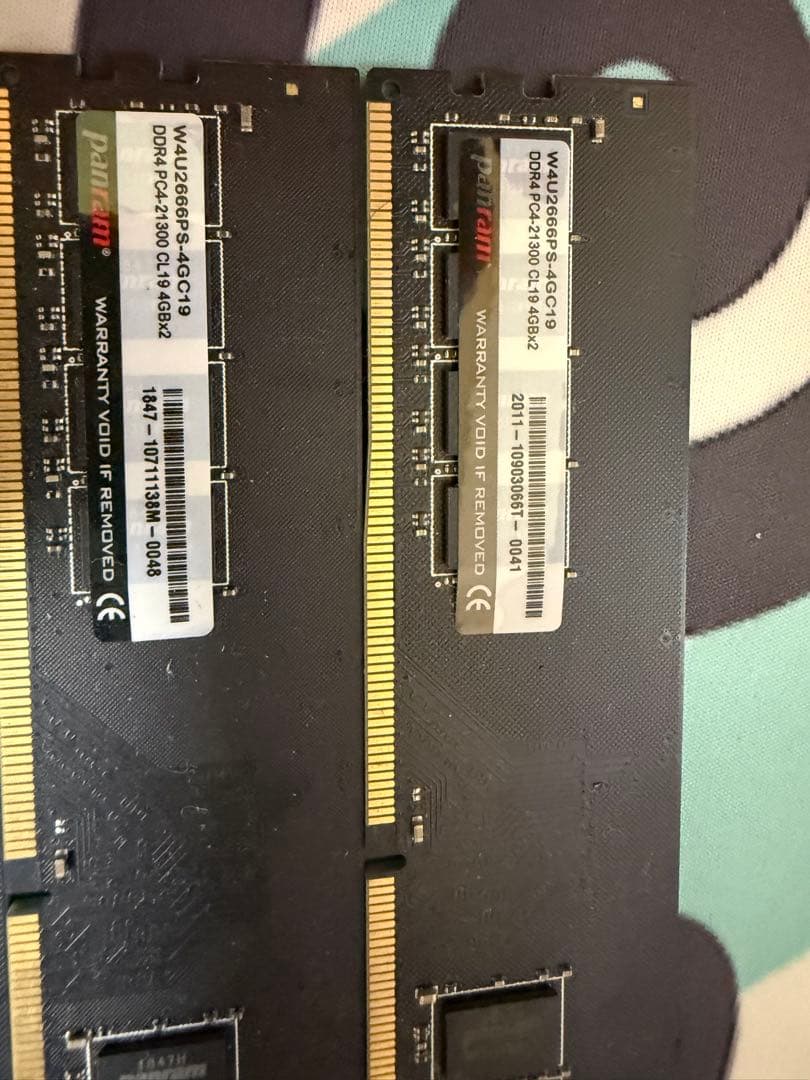 F*S様 DDR4 8GB×2 • 4GB×2