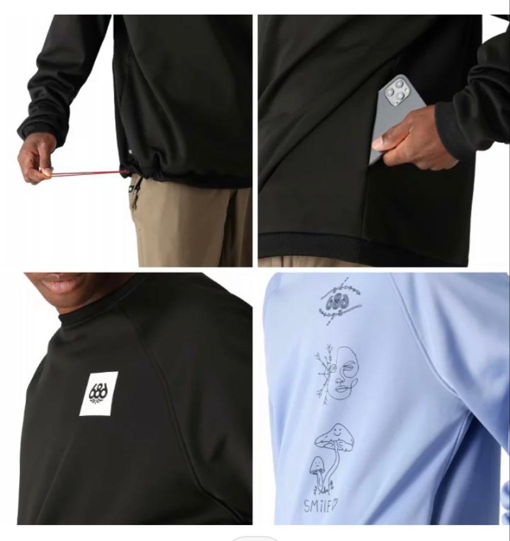スノーボード 686 BONDED FLEECE CREW