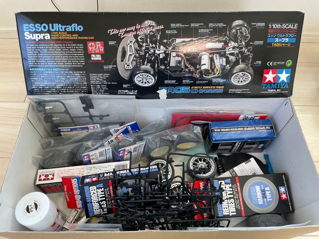 タミヤ1/10RC TA05シャーシ エッソ・ウルトラフロー・スープラフルセット