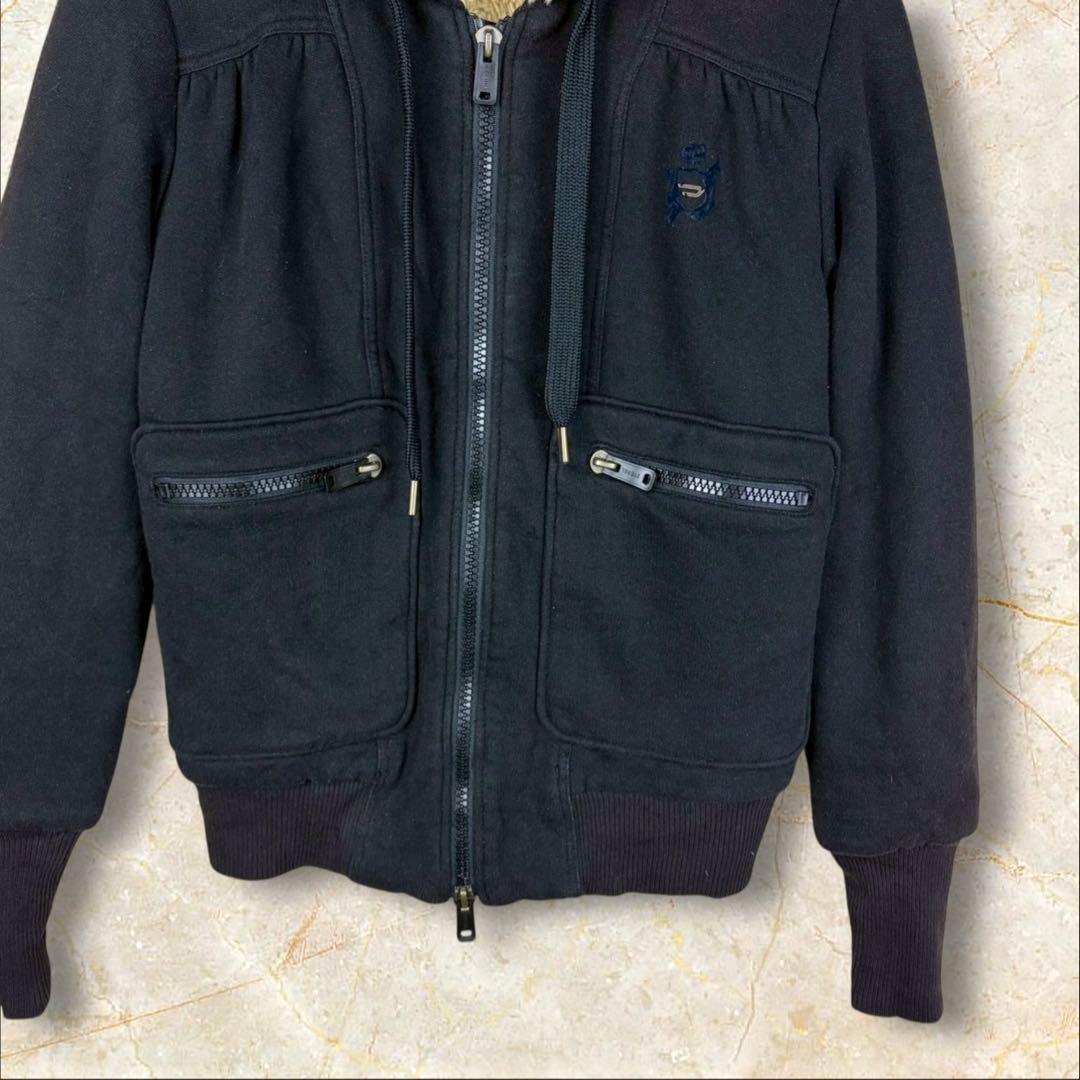 DIESEL ディーゼル フード付き ジャンバー パーカー S