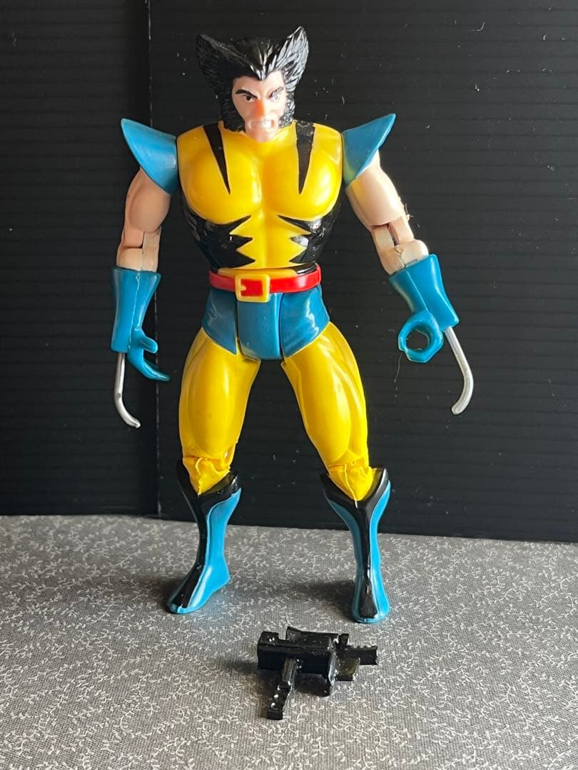 アメコミ toybiz X-MEN WOLVORINE BIKE & WOLVORINE