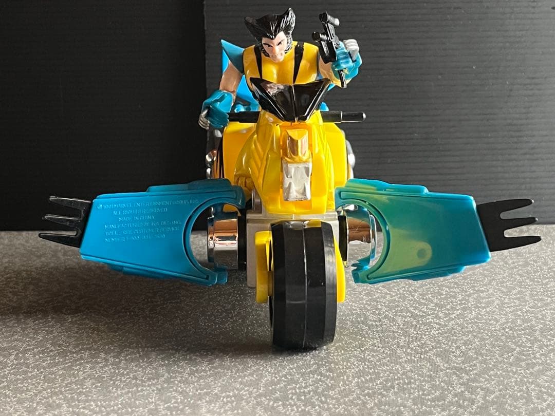 アメコミ toybiz X-MEN WOLVORINE BIKE & WOLVORINE