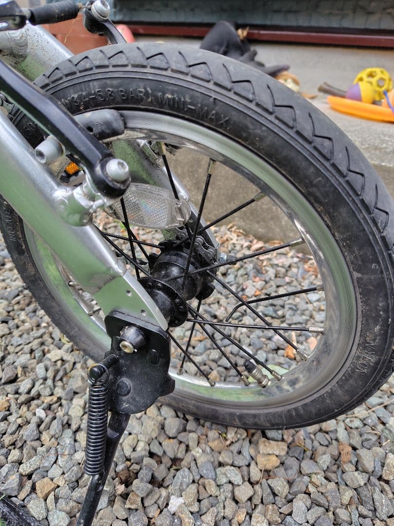 PLATINUM LIGHT6 折りたたみ自転車 シルバー　14インチ　ミニベロ