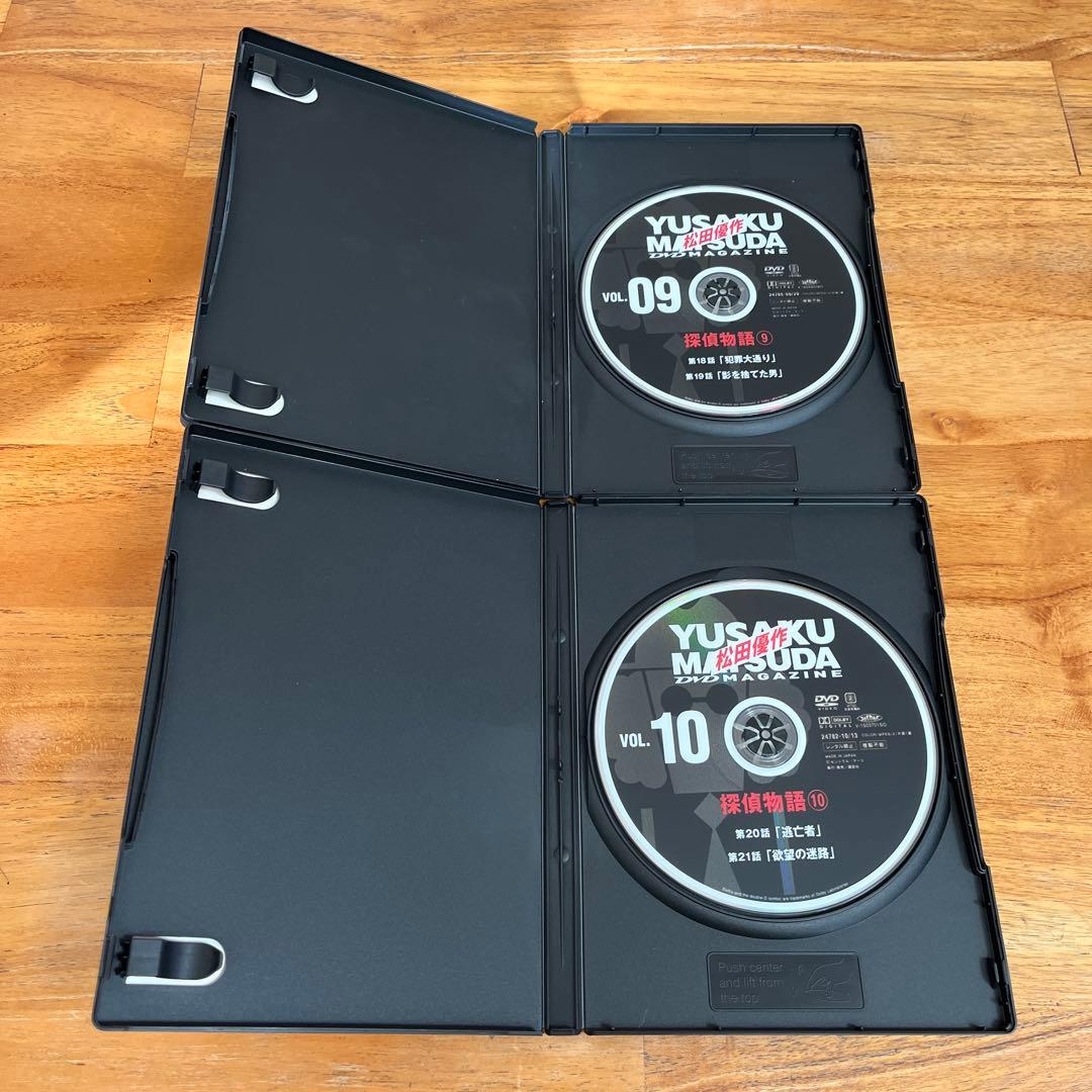 松田優作 DVD マガジン vol.1〜13、15セット！
