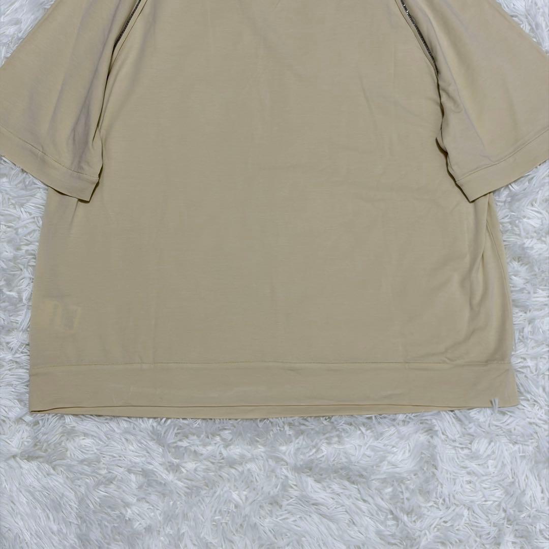 美品 ブルネロクチネリ モニーレ コットンストレッチ Tシャツ L イタリア
