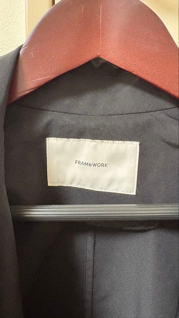 FRAMeWORK 撥水ポンチョトレンチコート　美品