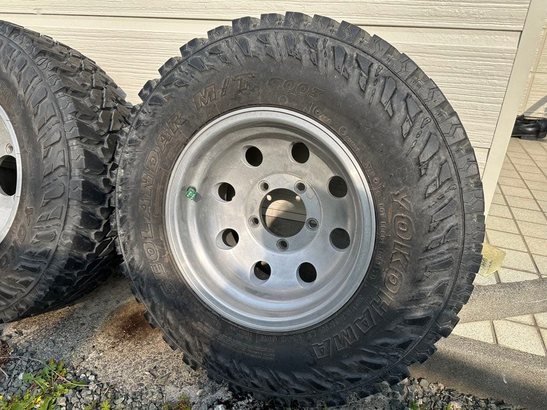 ジムニーJB23外し GEOLANDAR M/T G003 4本セット