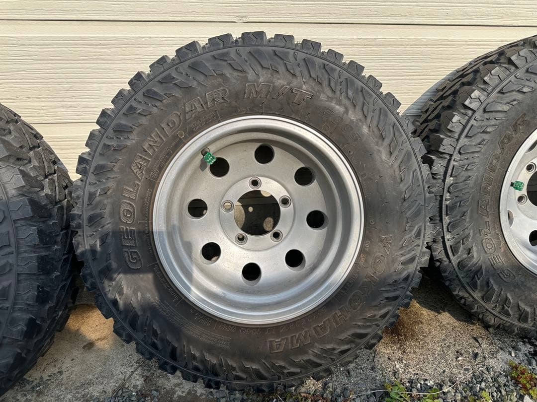 ジムニーJB23外し GEOLANDAR M/T G003 4本セット