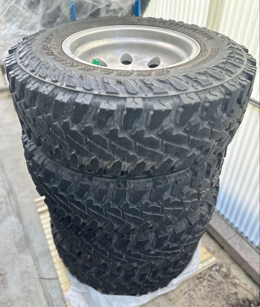ジムニーJB23外し GEOLANDAR M/T G003 4本セット