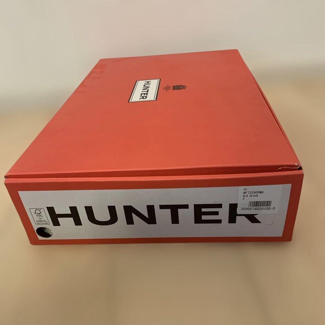 HUNTER ブラック レインブーツ　24cm 新品未使用
