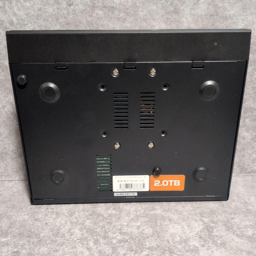 WTW 塚本無線 ネットワークビデオレコーダー 2TB