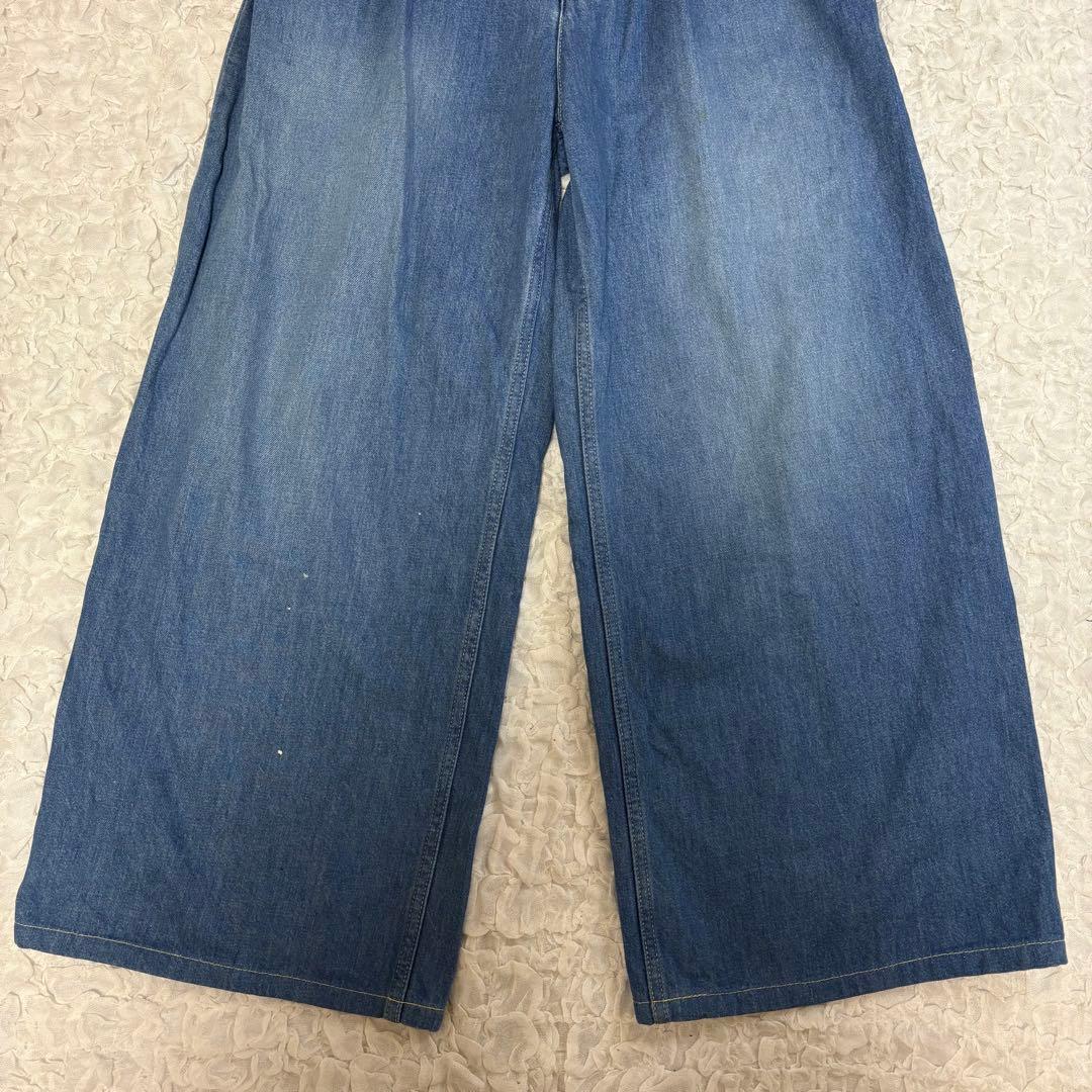 FREMeWORK フレームワーク 24SS ワイドデニムパンツ