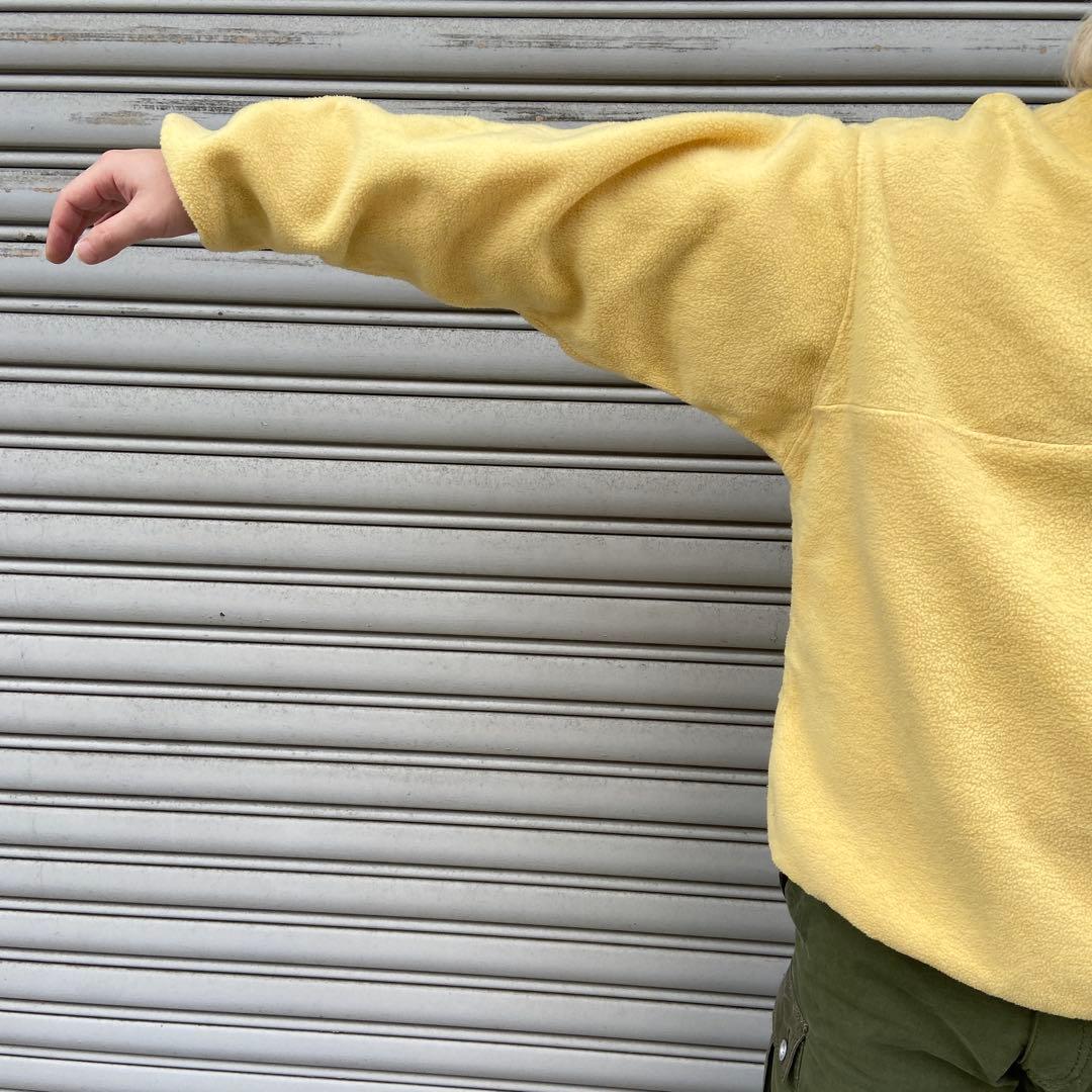 ttks☆90s☆patagonia☆シンチラスナップT☆イエロー☆L☆