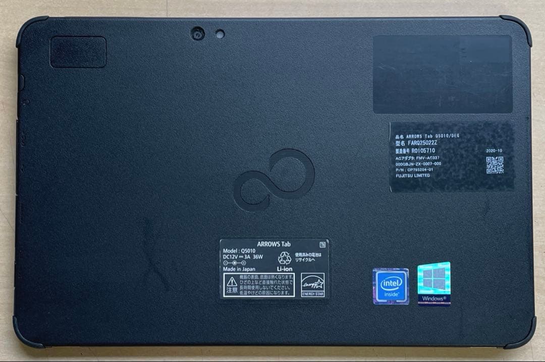 ARROWS Tab Q5010/DEG Celeron 128GB 美品　#8