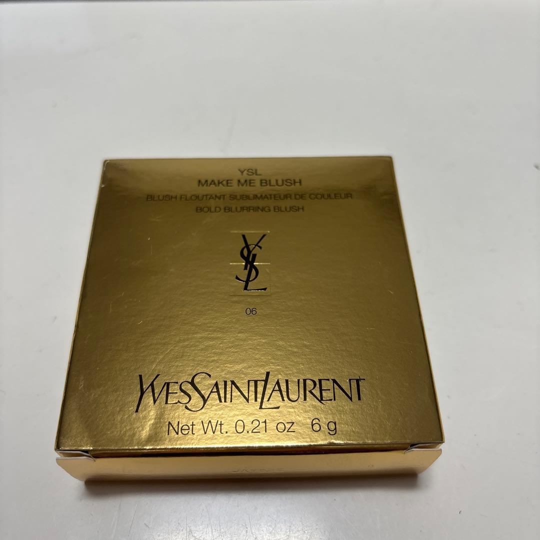 「新品」イヴサンローラン　メイクミーブラッシュパウダーチーク 06 ローズヘイズ