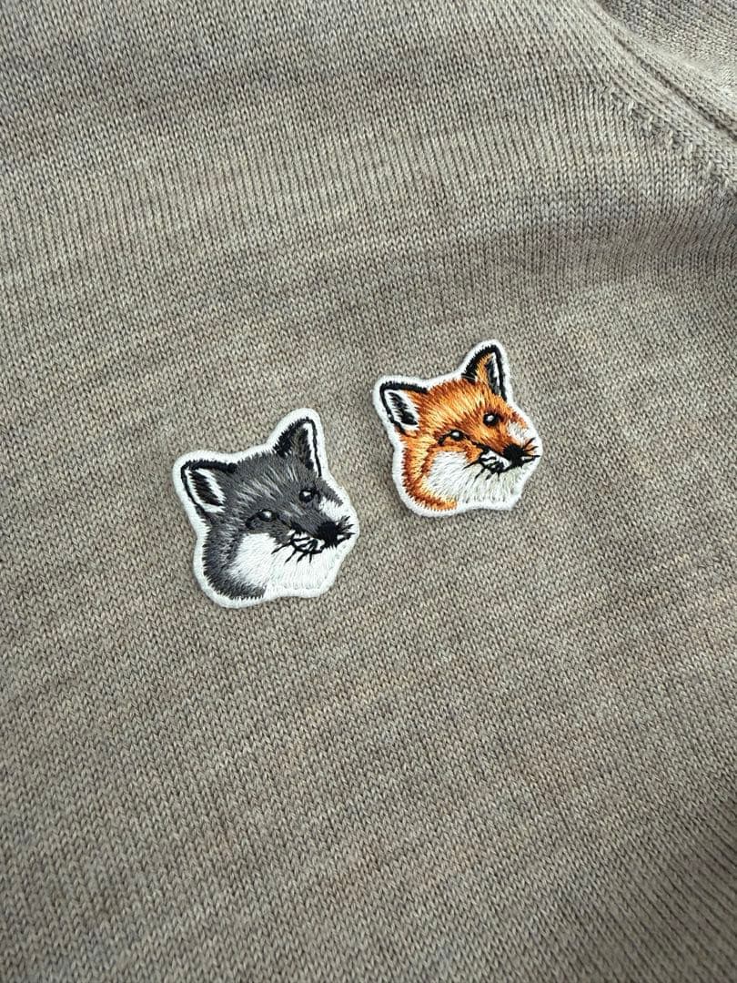 メゾンキツネMAISON KITSUNEダブルフォックス カーディガン【美品】