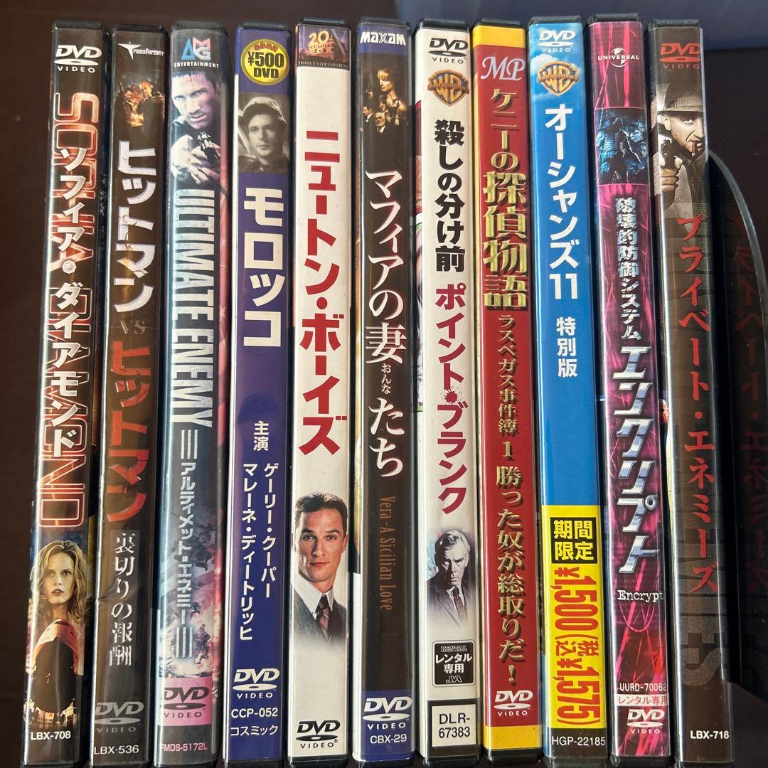 洋画　DVD まとめ売り　ヒットマン　オーシャンズ11