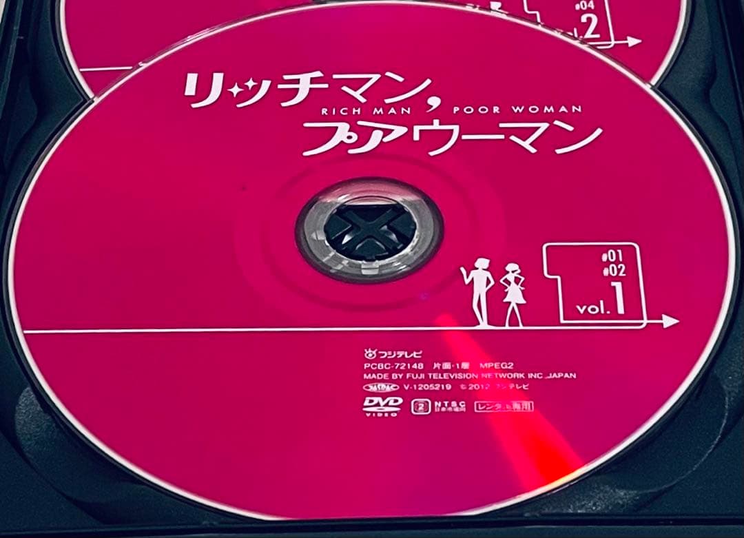 リッチマン,プアウーマン　【全６巻】　レンタル版DVD 全巻セット　小栗旬