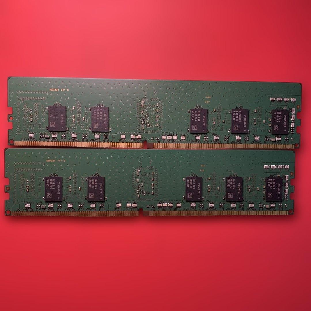 Samsung 8GB×2 DDR4-2666メモリ