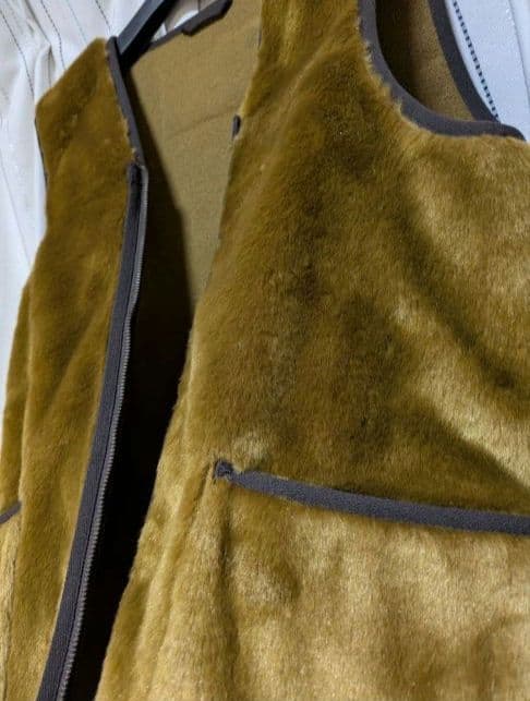 極美品　Barbour バブアー　ファーライナー　ブラウン　36