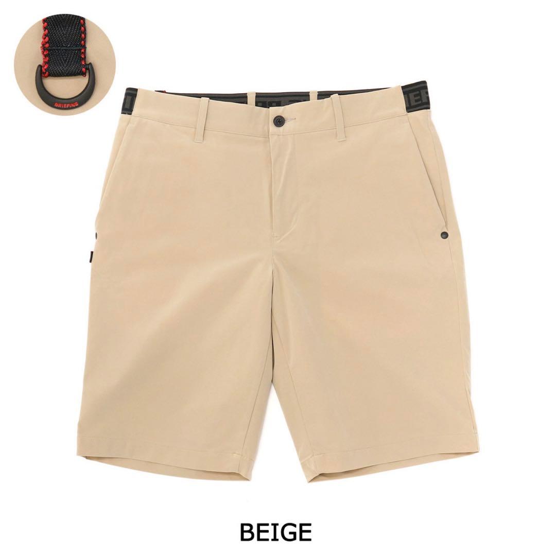 BRIEFING GOLF ロゴリングウエストゴムストレッチショートパンツXL