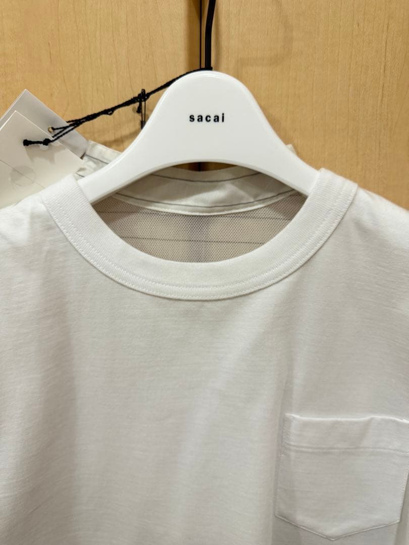 “2025年” 《紙タグ 新品》 ★sacai サカイ★ボリューム ストライプ
