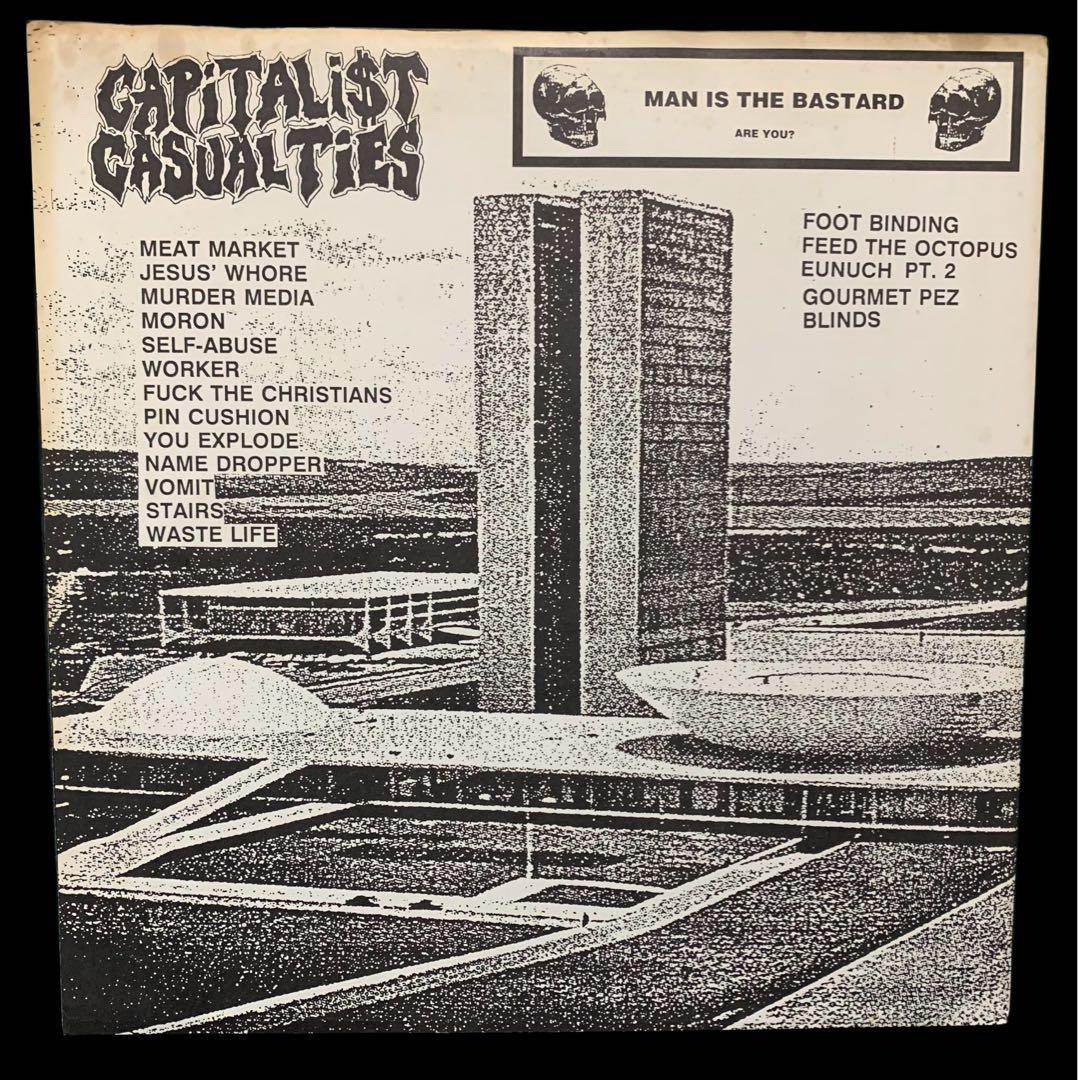 洋楽 M.I.T.B / CAPITALIST CASUALTIES Split LP